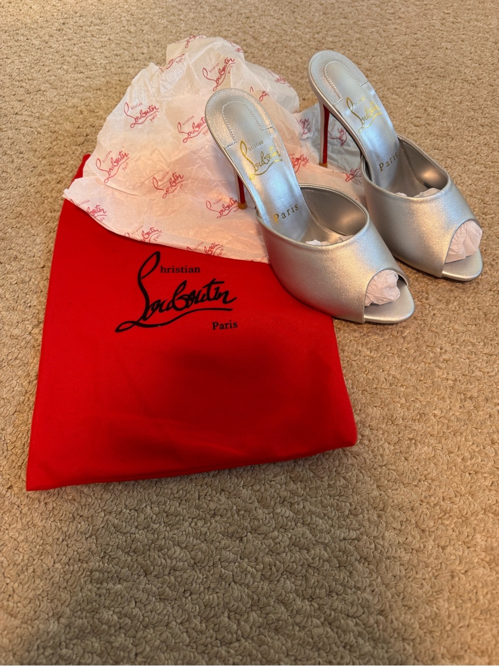 New Red Bottom Sandals